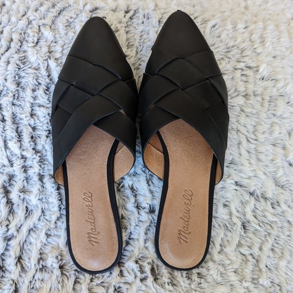 Madewell Cindy Mule - True Black - 5.5 - Picture 5 of 6